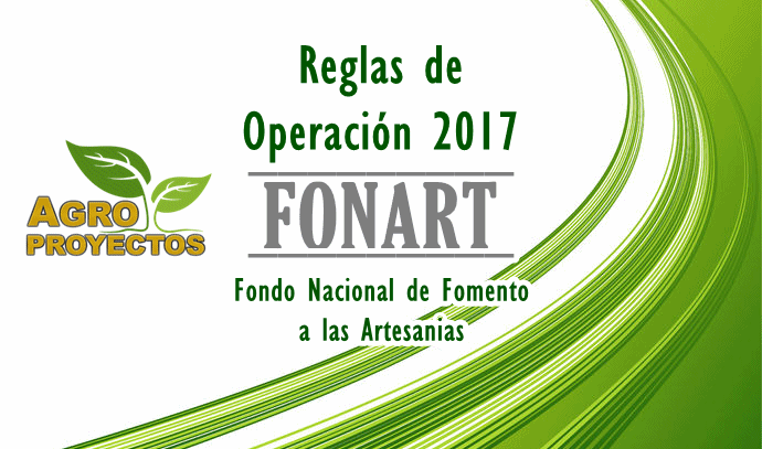 programas FONART 2017