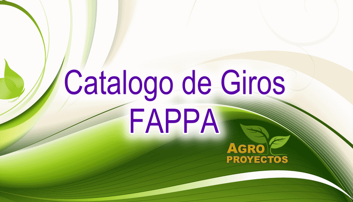 Catalogo de giros FAPPA