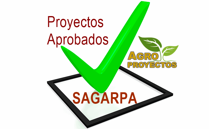 Relacion de proyectos aprobados SAGARPA 2017