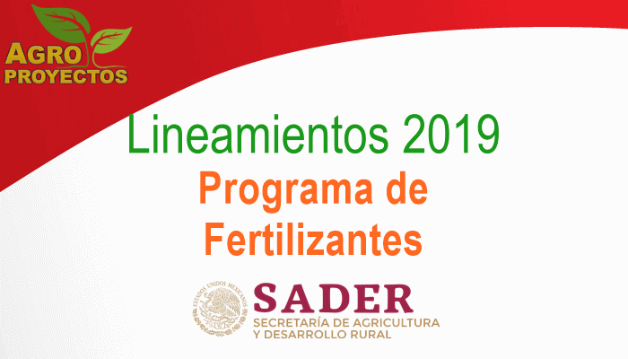 Programa de Fertilizantes 2019