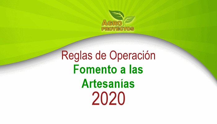 Programa de Fomento a las Artesanías 2020