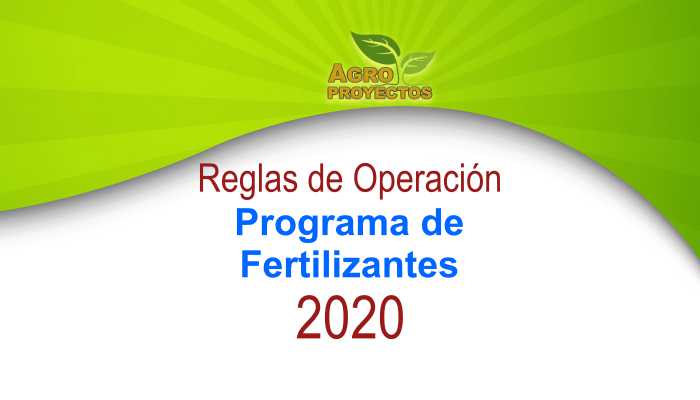 programa de fertilizantes